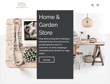 Tablet Screenshot of priceandsons.co.za
